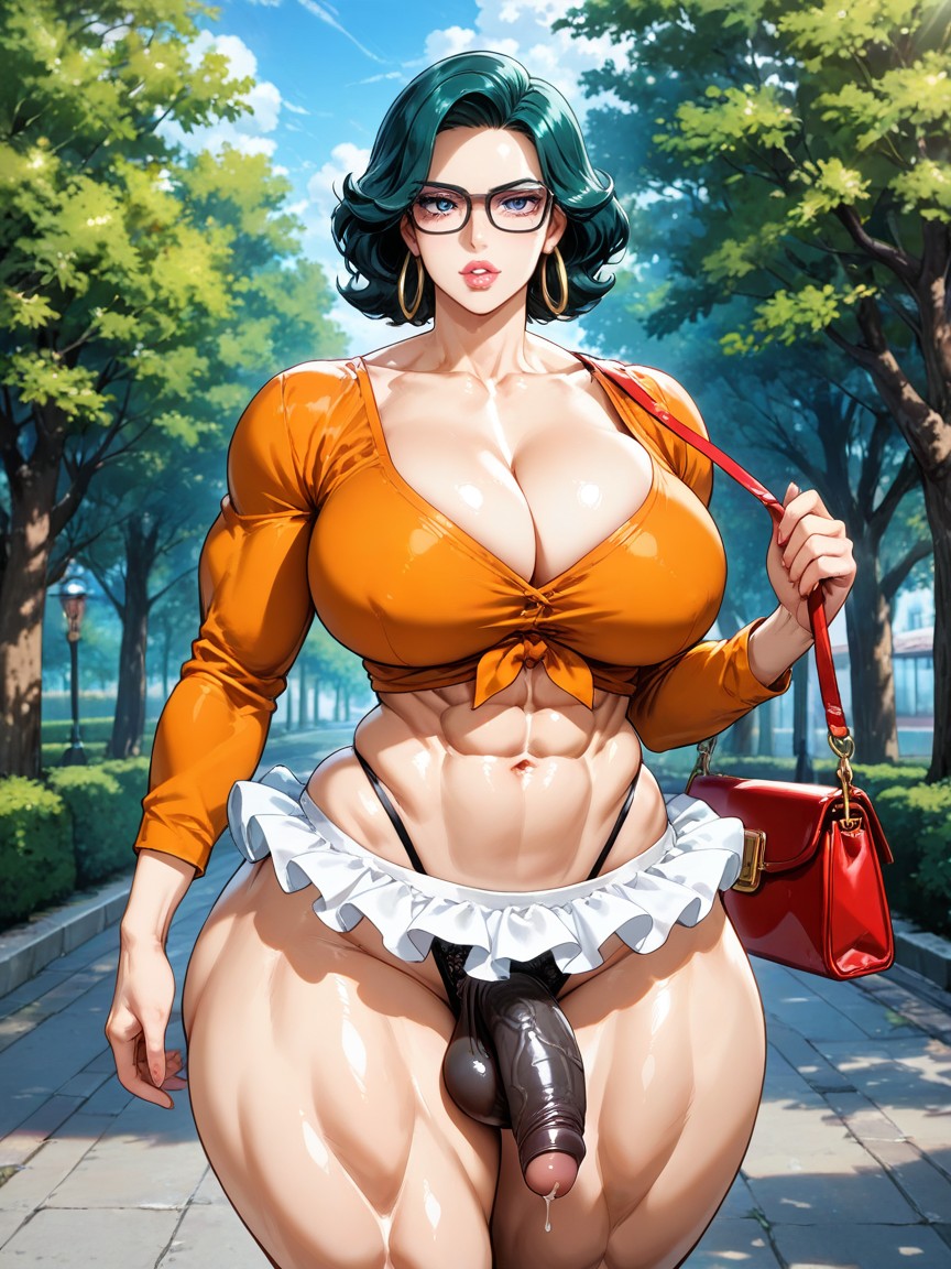 In The Park, Extremely Large Ass, Ssbbw AI Gay Porn