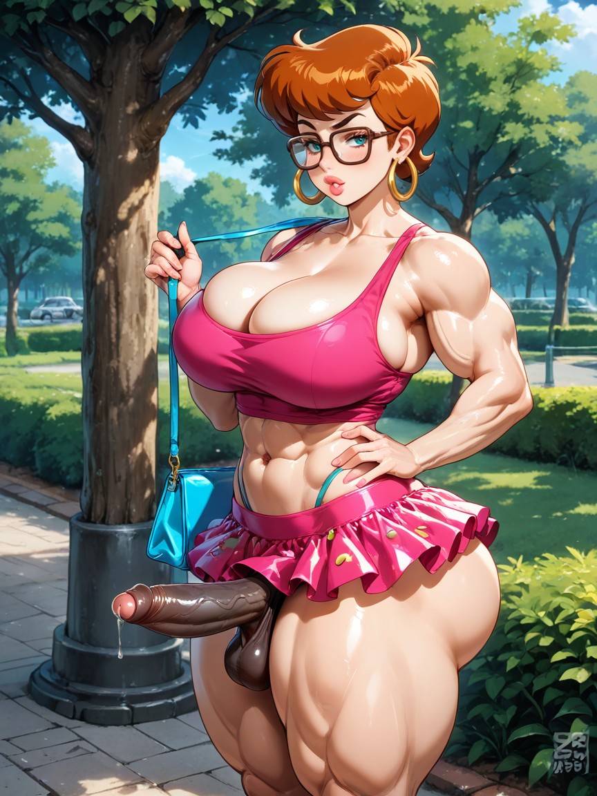 Pearl Neckless, Make-up, Small AI Gay Porn
