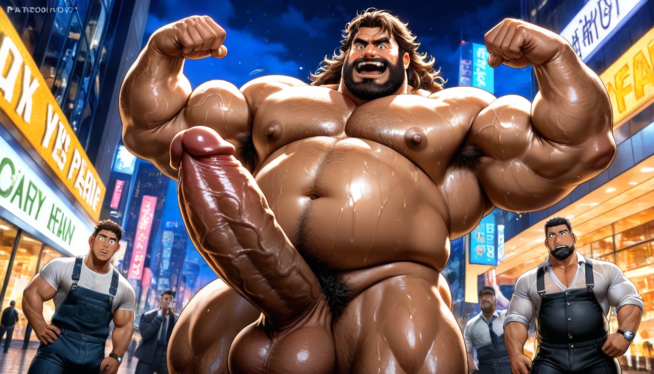 Masturbate, Gigantic, Chubby AI Gay Porn
