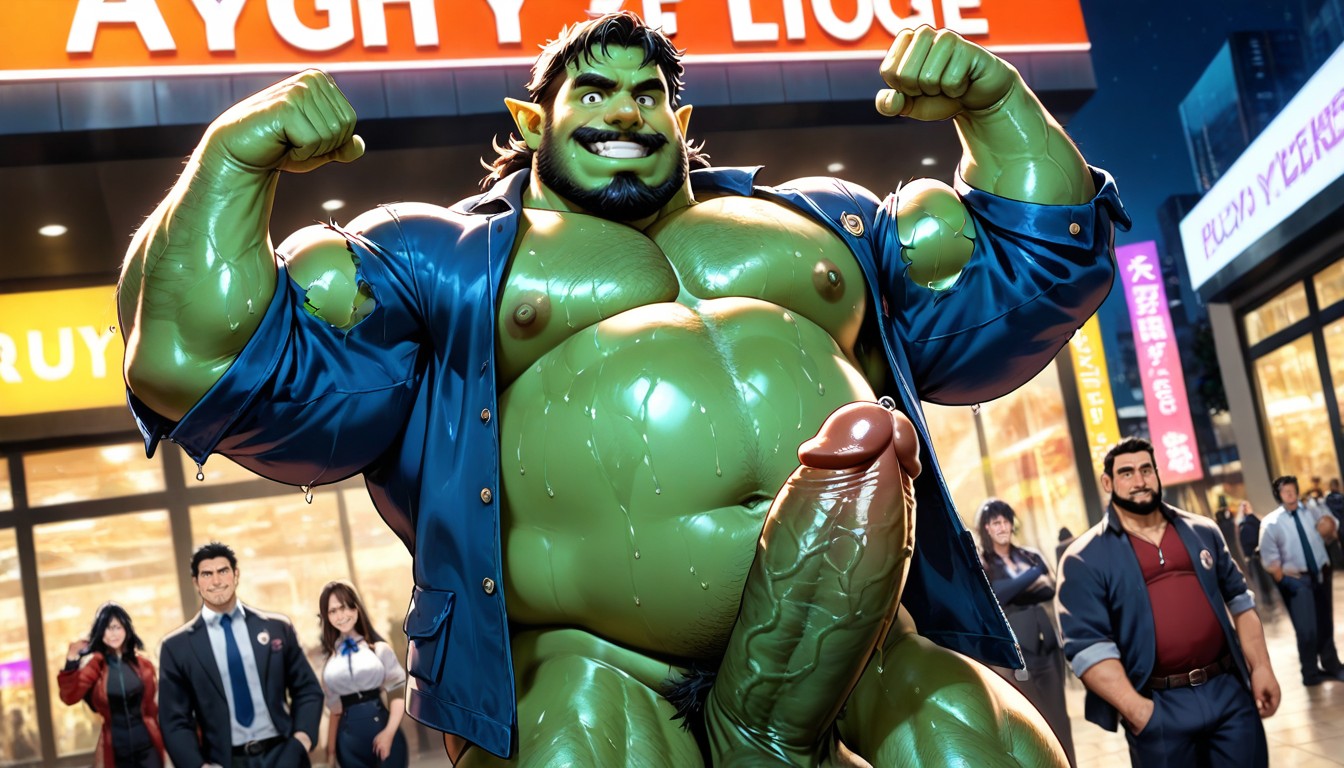 Face, Burly, Bara AI Gay Porn
