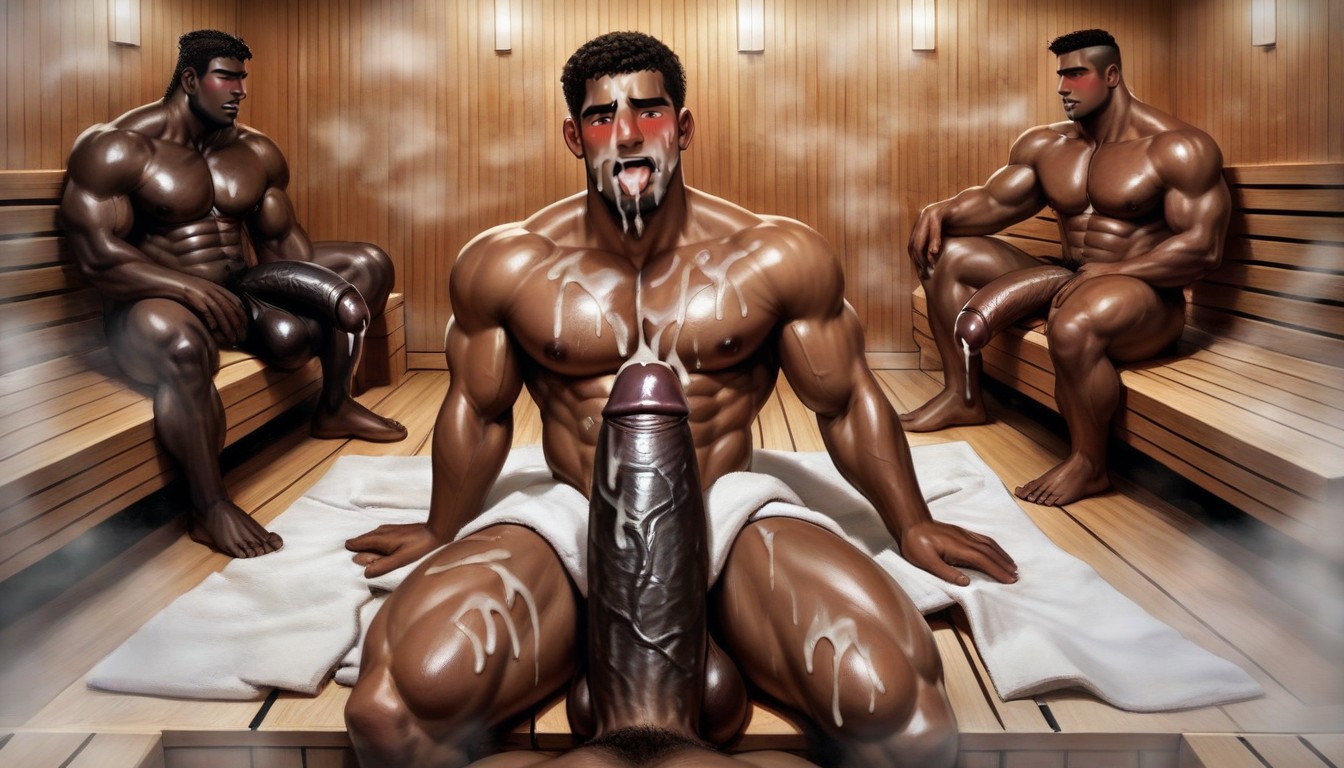 Enormous Hyper Dick, Blushing And Panting, Uncircumcised Dick Shot From Pov AI Gay Porn