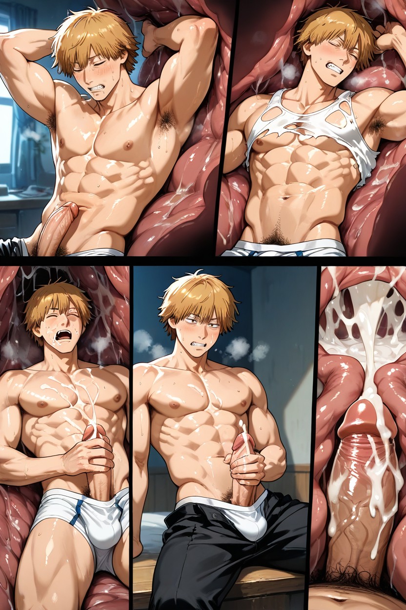 Inside A Stomach, Eaten Alive, Denji From Chainsaw Man Porno gay IA