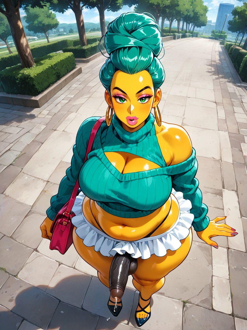 Public Hair, Extremely Large Ass, 25+ AI Gay Porn