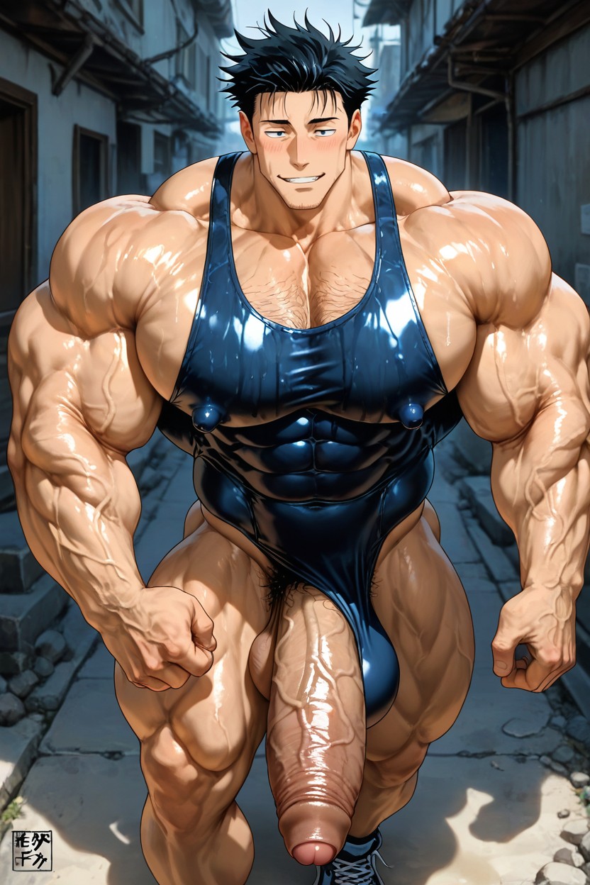 25+, Testicles, Sculpted Neck AI Gay Porn