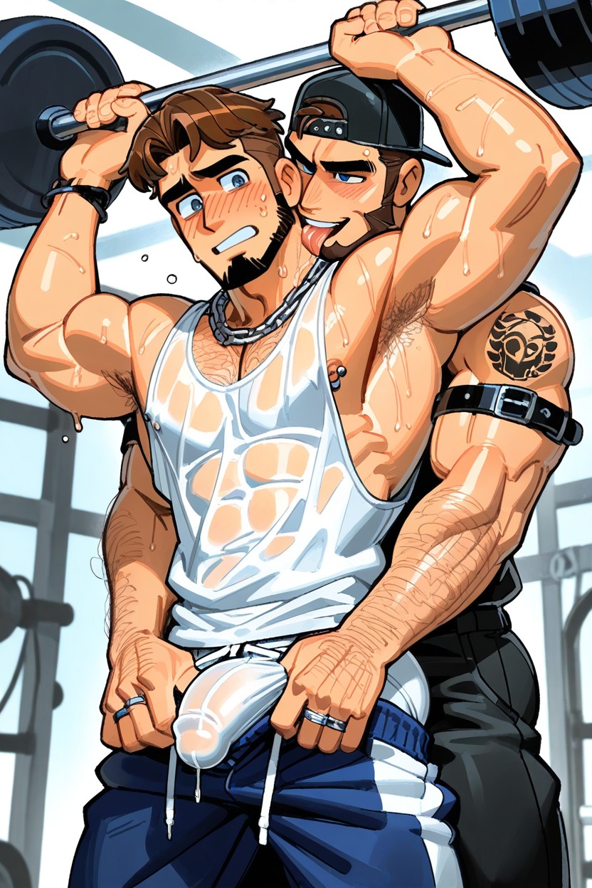 Nervous Wamudraws Art, Sweating, 18+ ИИ гей порно
