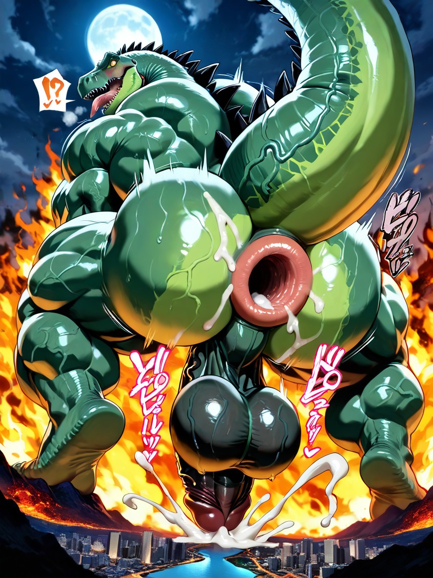 Masculine, Detailed Scale, Anus ゲイAIポルノ