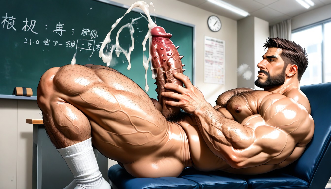 Measurement, Hairy Body, Girth ゲイAIポルノ