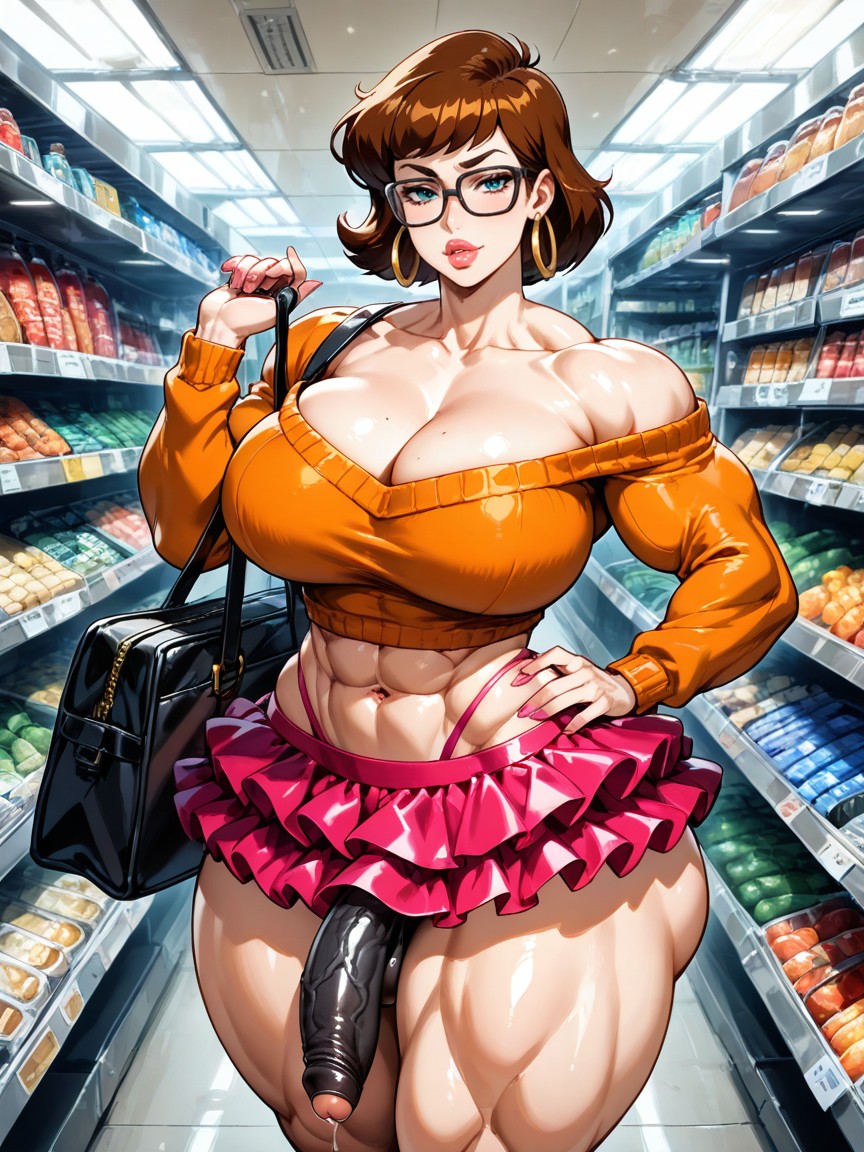 Ssbbw, One Expensive Shoulder Bag For Women, Cartoon-style AI Gay Porn