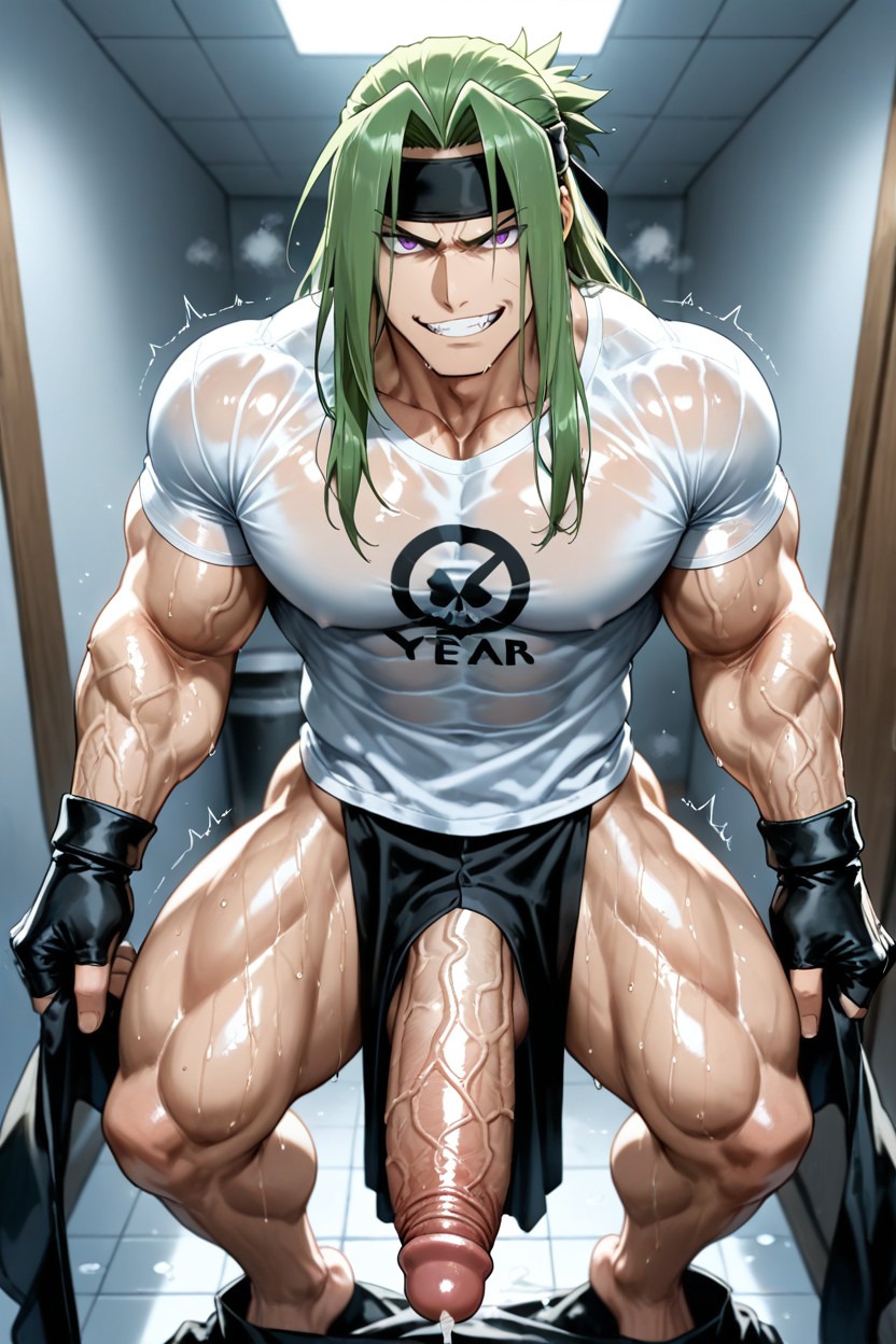 Huge Dick, フルボディ, Pecs ゲイAIポルノ