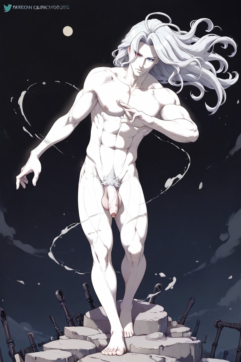 All White, Lazy Pose, Naked AI同性戀黃片