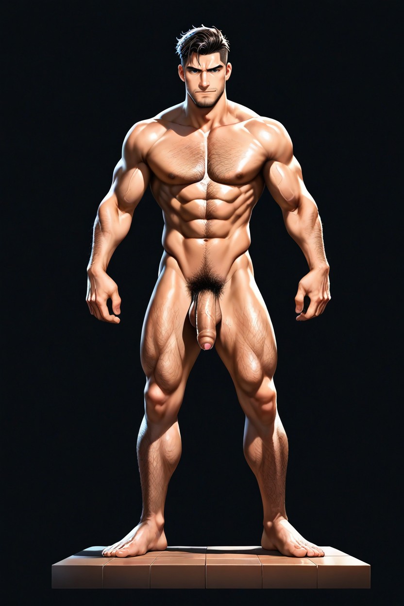 Standing, Lazy Pose, Movement AI Gay Porn