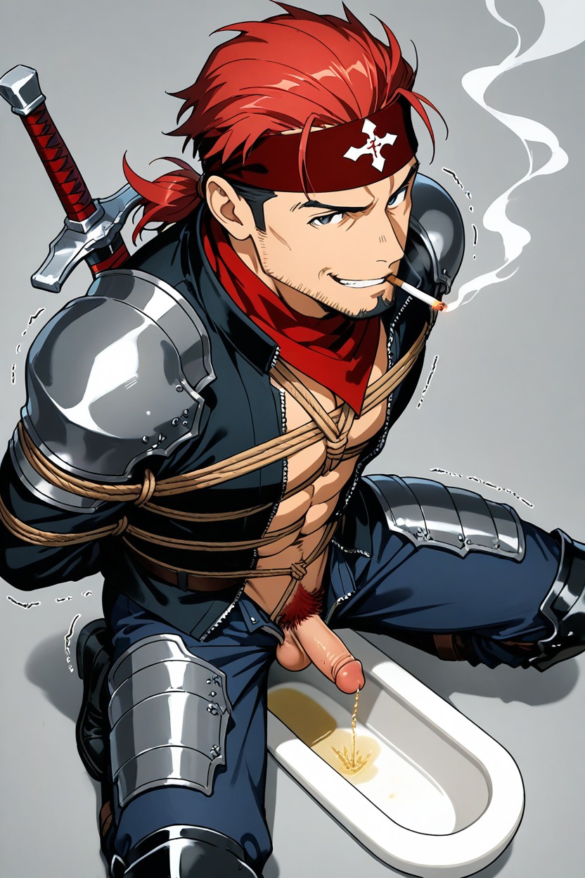 25+, Mercenary Leg Armor, Fit AI Gay Porn