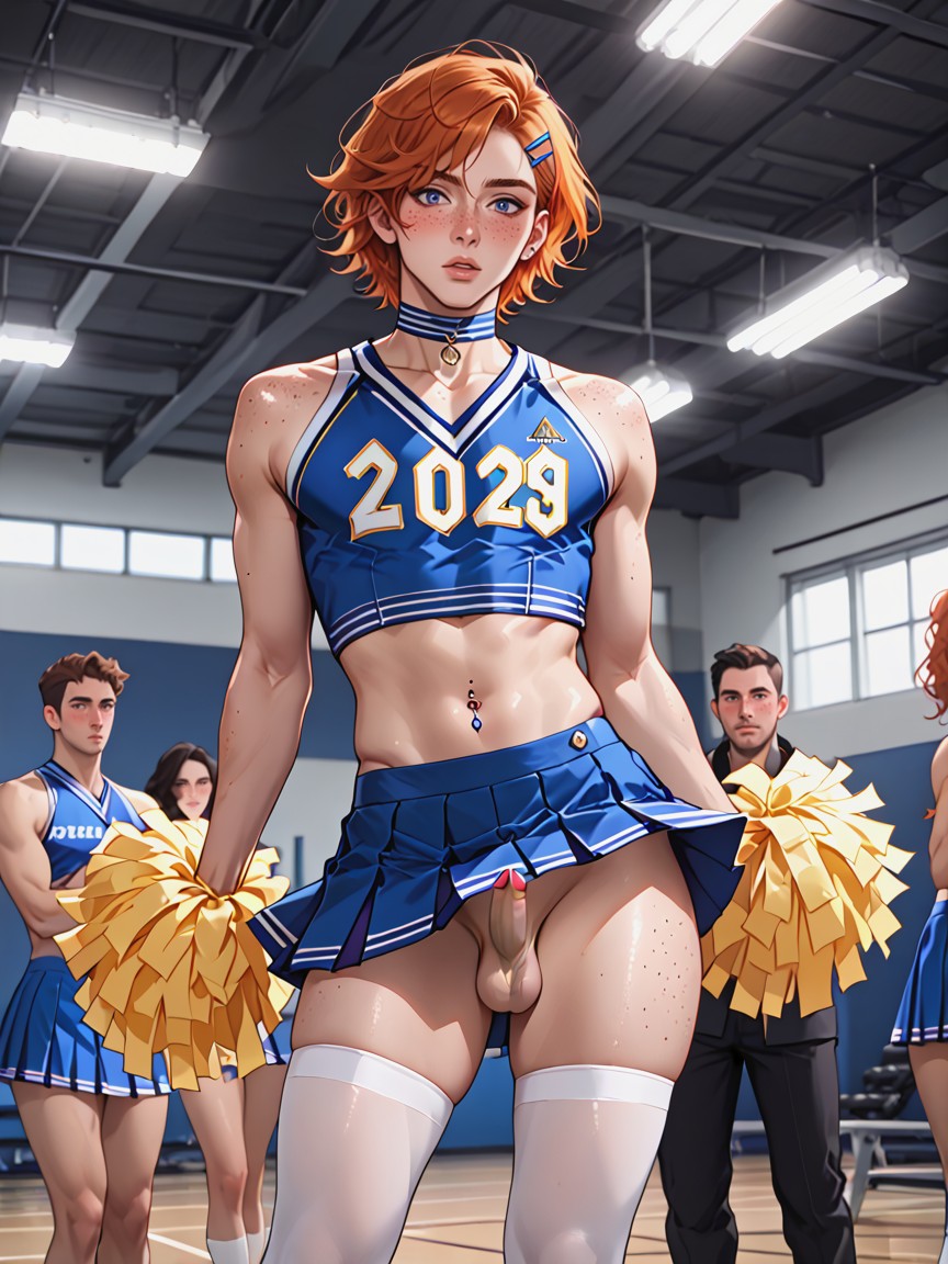 雙臂放在背後, Female Face, 圓潤 AI同性戀黃片