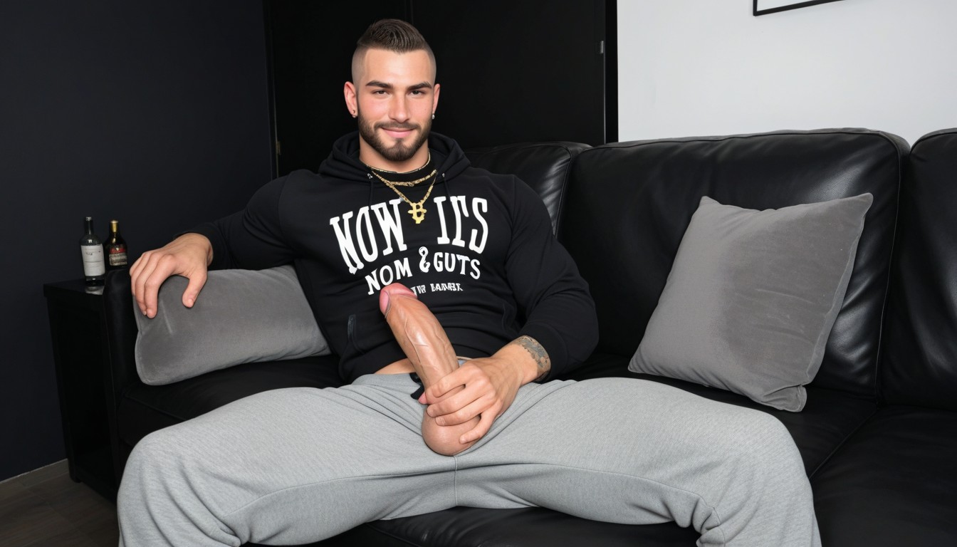 Dark Dominant Look, Solo Male, Darkness Pornografia gay com IA