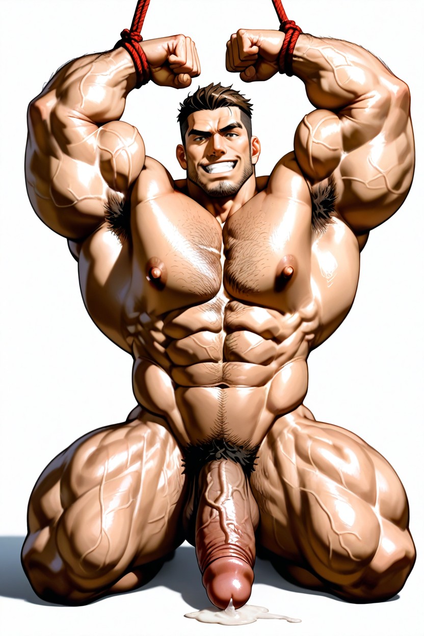 Muscular, Thick Thighs, Gigantic Muscles AI同性恋黄片