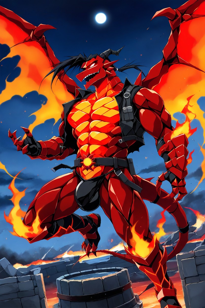 Open Vest, 18+, Furry Dragon AI同性戀黃片