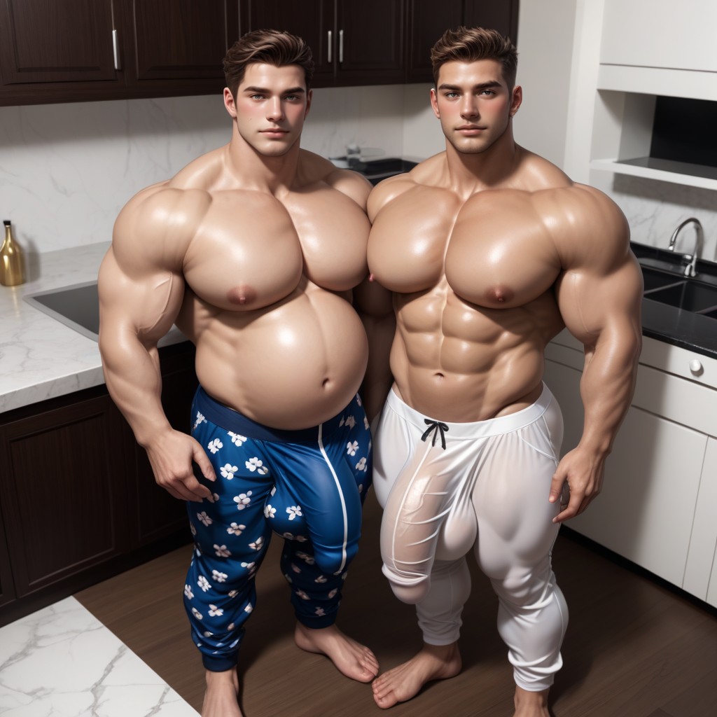 Standing, Big And Thick, Pregnant Belly Porno gay IA