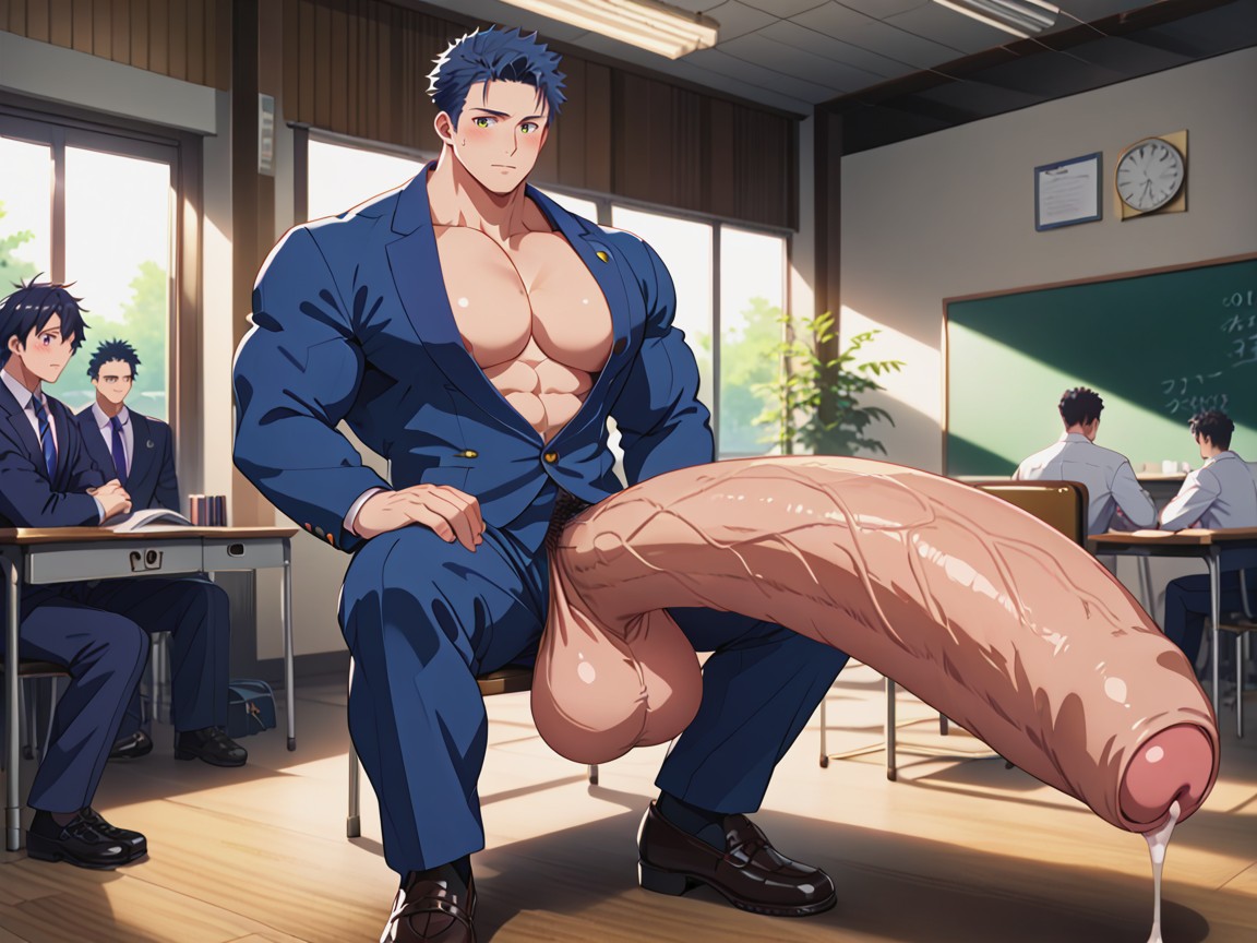 18+, Dick Longer And Thicker Than Arm And Leg, Impossibly Long And Thick Hyper Uncut Cock With Foreskin AI同性戀黃片