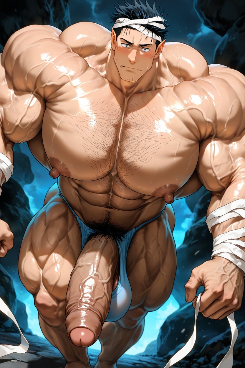 Stubble, Bodybuilders, 泡泡屁股 AI同性戀黃片