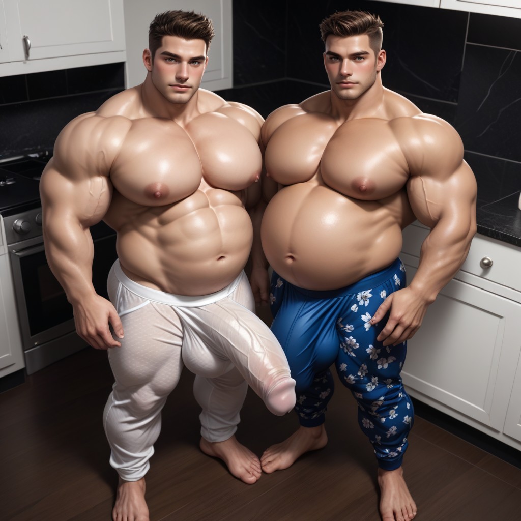 Wearing Sweatpants, Huge Penis Bulge, Pregnant Belly Porno gay IA