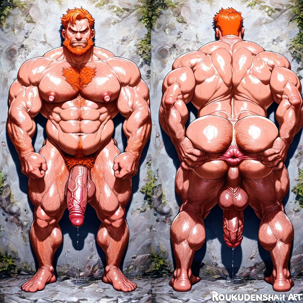 紅髮, Big Butt, 屁股比躯干大 AI同性戀黃片