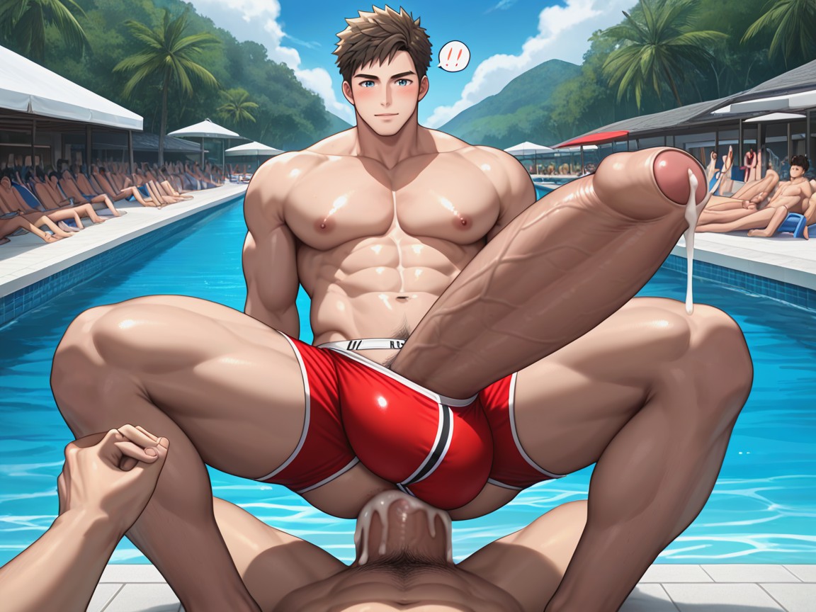 Steamy Air, Awkward Embarassing, Only Men AI同性恋黄片