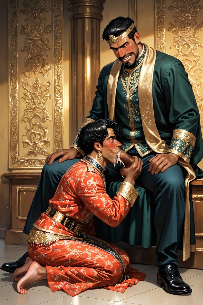 Goatee Mustache Beard, Sitting Down, 发骚 AI同性恋黄片