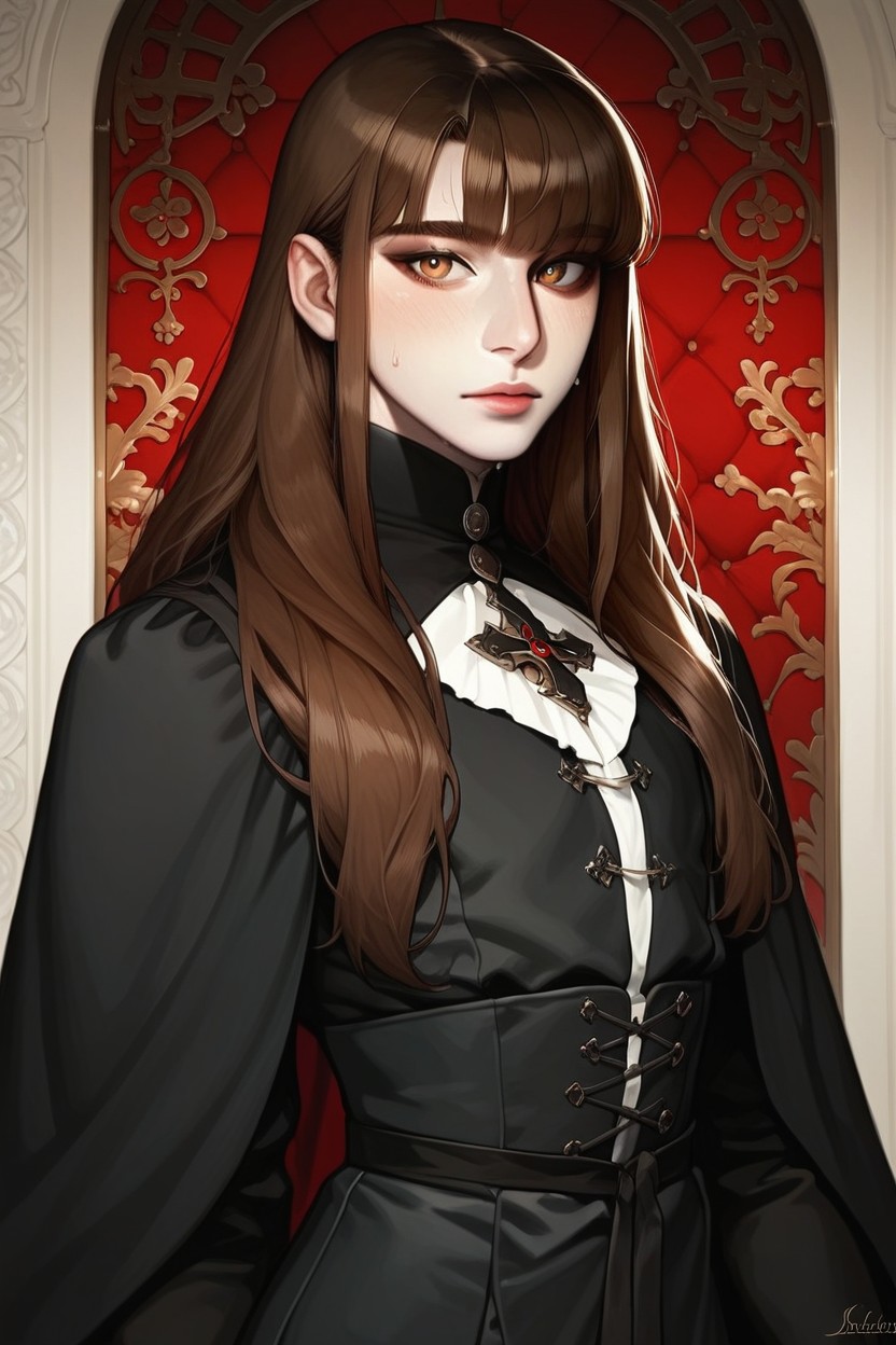 Snatched Waist, Frontal View, Sissified Male Only AI同性恋黄片
