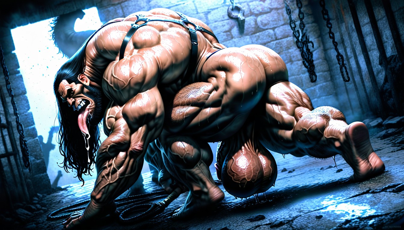 Correct Anatomy, Ultra Wide Angle, Prominent Chin AI同性戀黃片