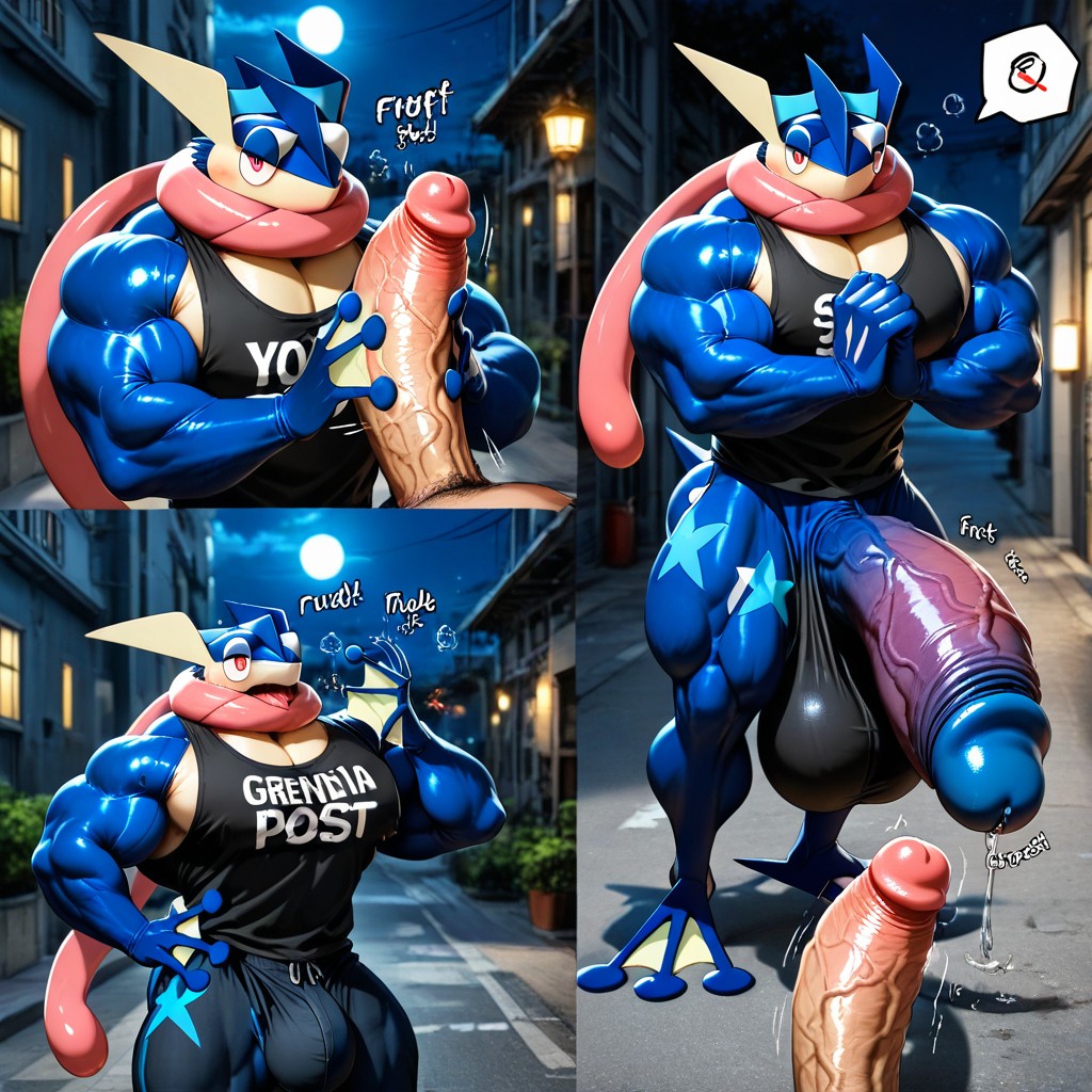 Scales, Solo, Gigantic Penis AI Gay Porn