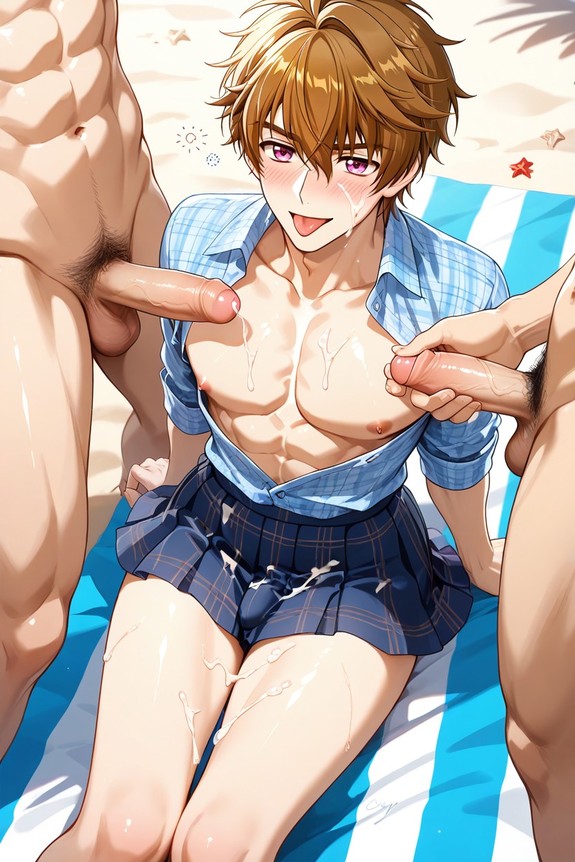 25+, Teacher, Mischievous AI Gay Porn