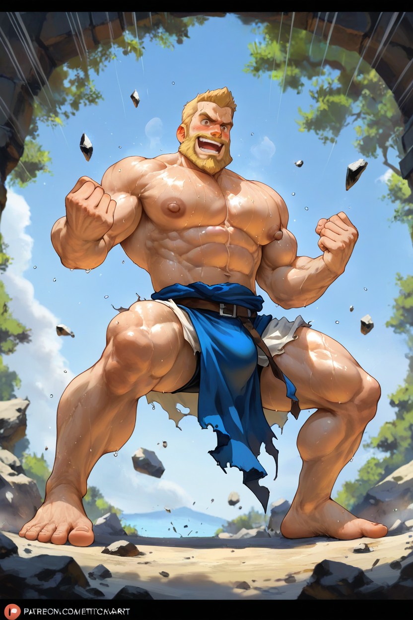 Detailed Face, Smooth Bodbody, Dynamic Angle AI Gay Porn