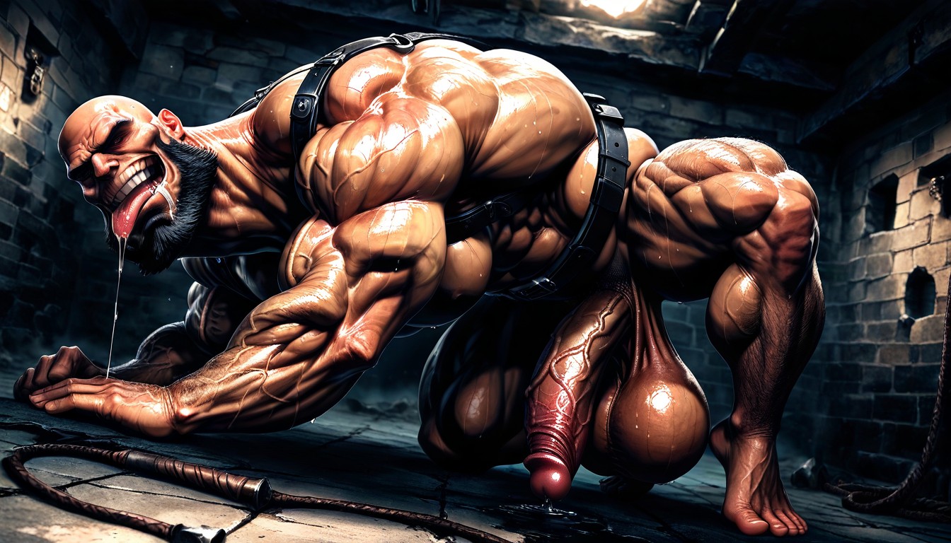 Correct Anatomy, Detailed Image, 18+ AI Gay Porn