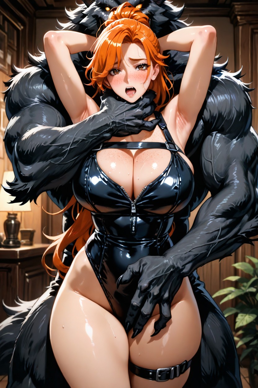 Ginger, Arms Up, Hot AI Gay Porn