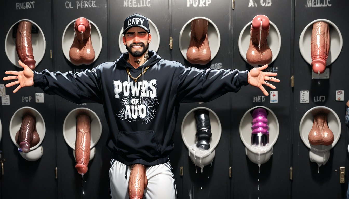 Vip Tops, Venezolano, Lines Of White Powder AI Gay Porn