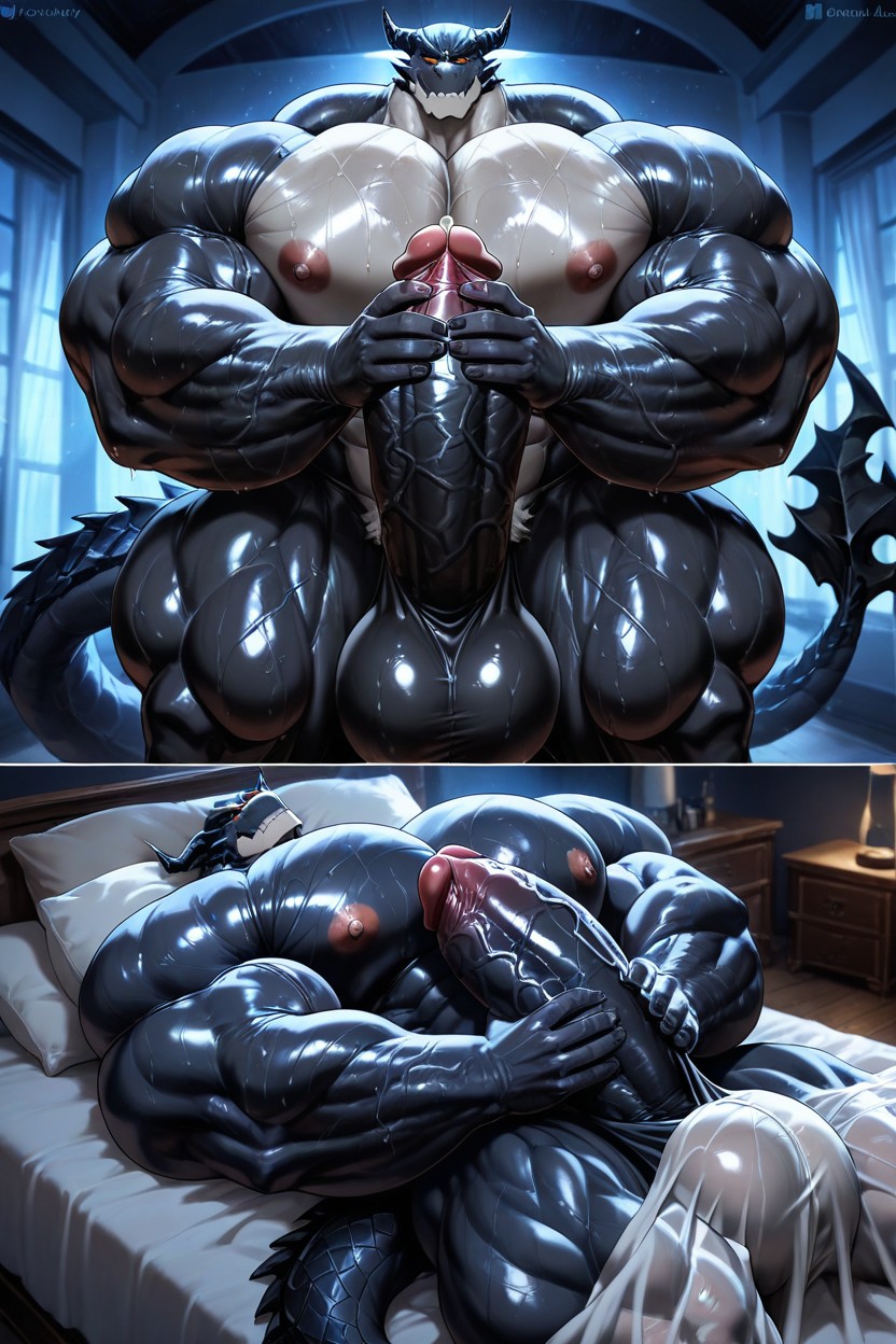 Anthro, Vieny, Very Thick Body AI Gay Porn