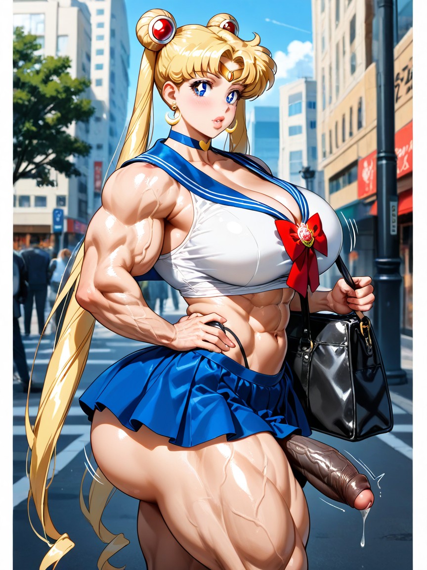 Public Hair, Extremely Large Ass, Femboy AI Gay Porn