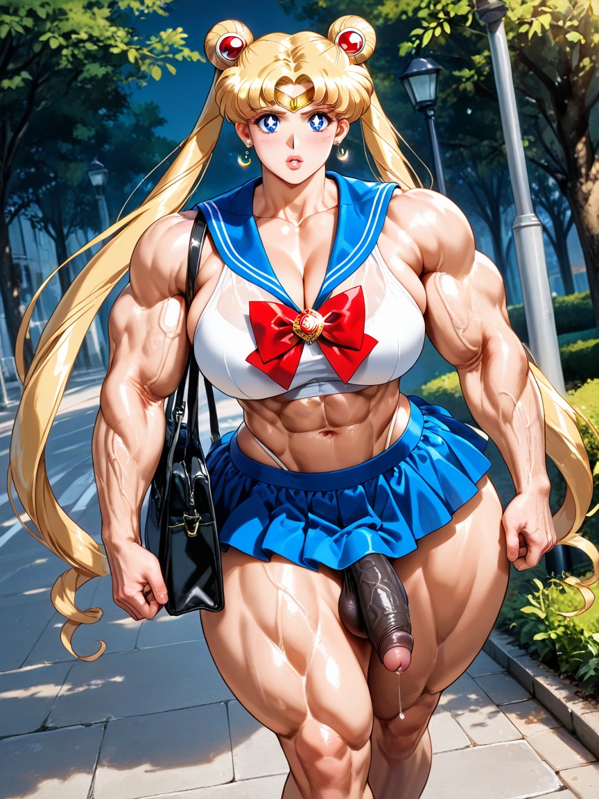 Beautiful, Extremely Large Ass, Long AI Gay Porn