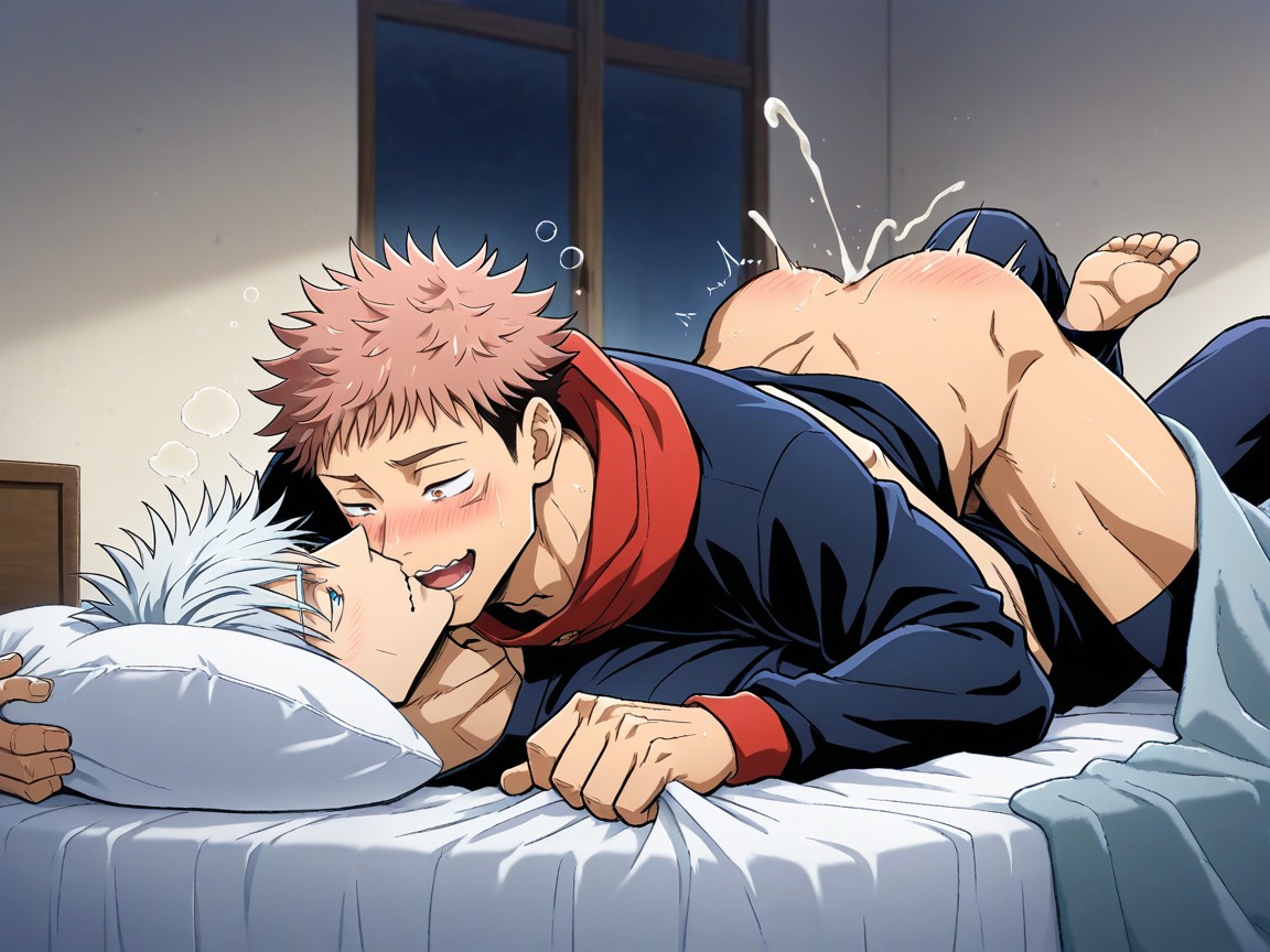 Kissing, Uncensored, Orgasm AI Gay Porn