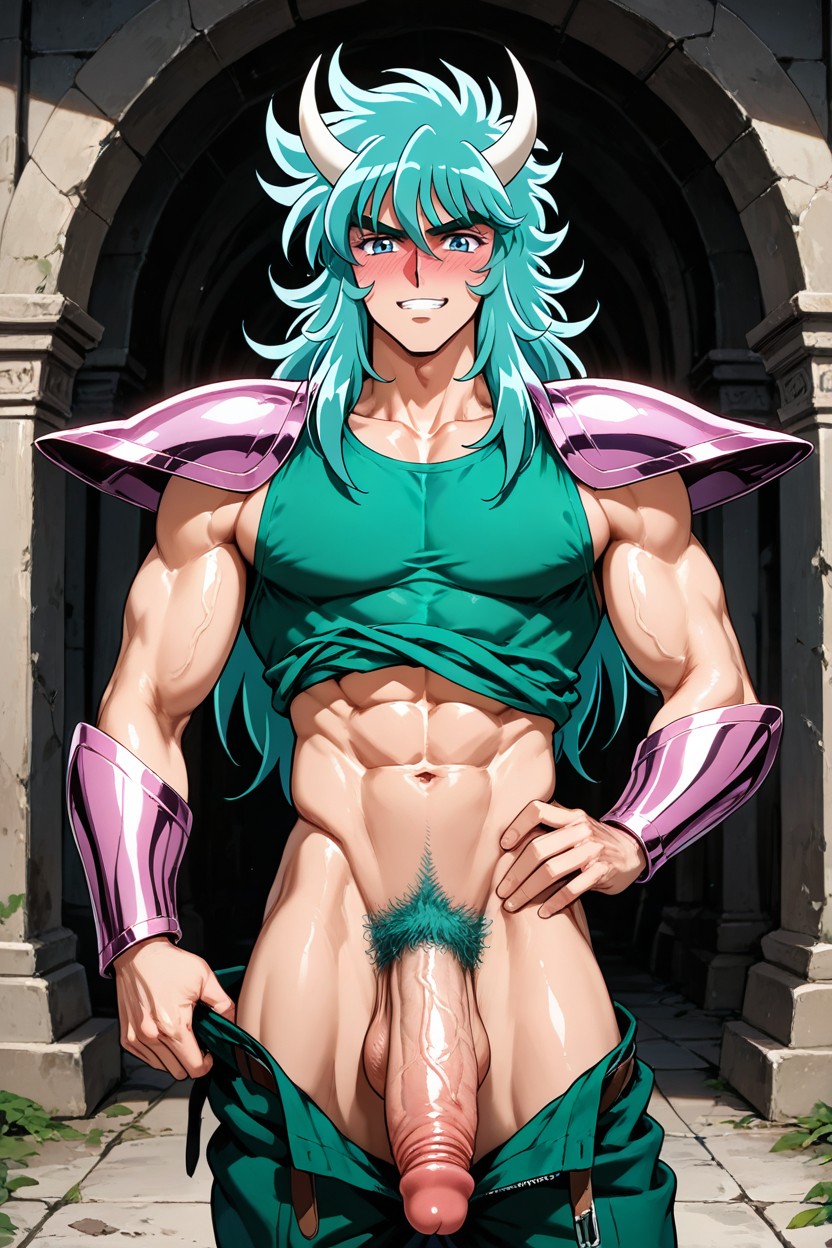 Knights Of The Zodiac, Femboy , Long Cock AI Gay Porn