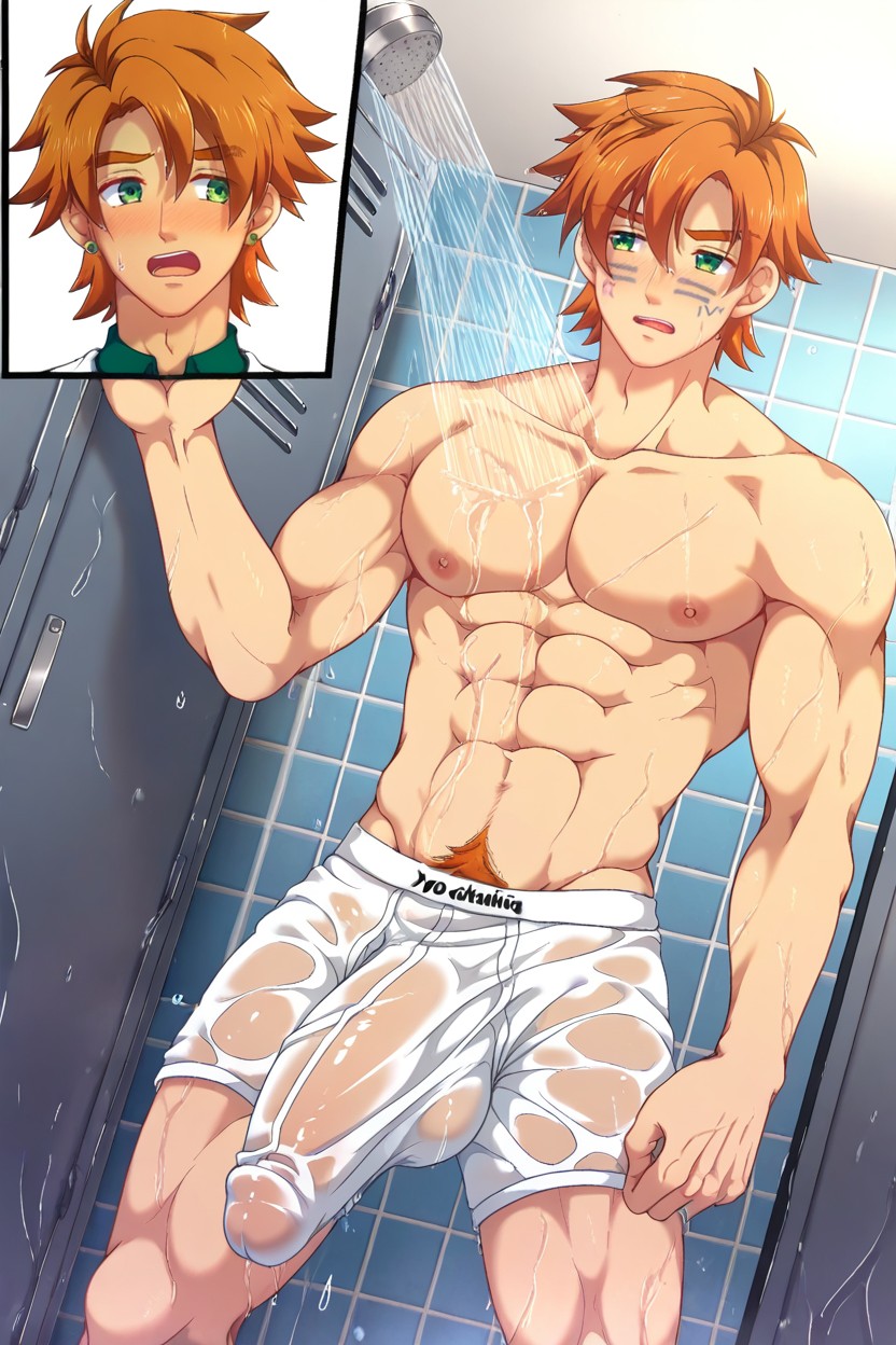 Mikkoukun Art Style, Uniforme, Vello Púbico Porno gay IA