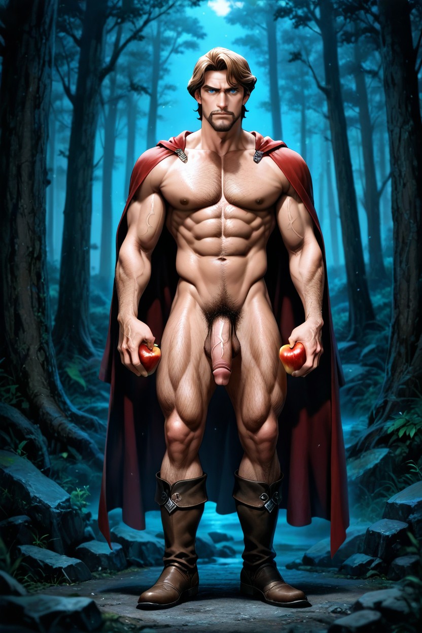 Full Body View, Medium, Fit AI Gay Porn