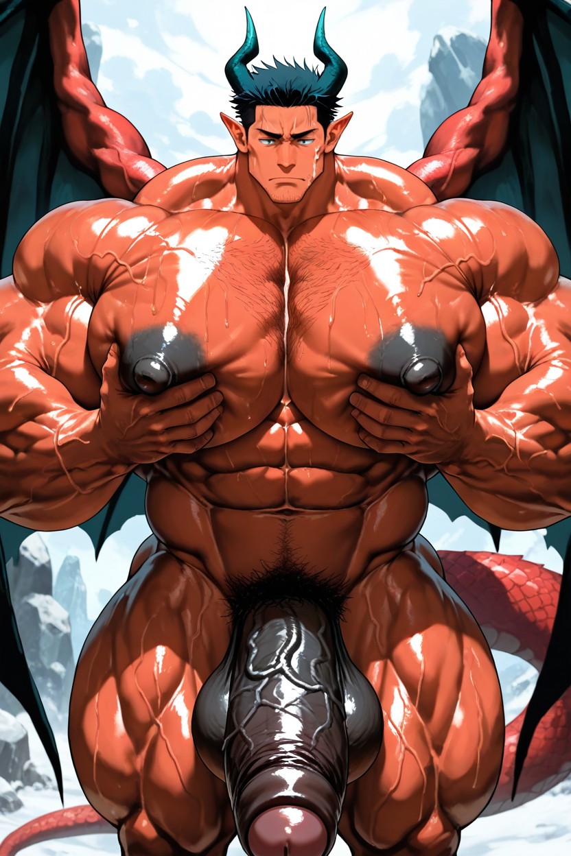 Hairy Crotch, Hairy, Masculine AI Gay Porn