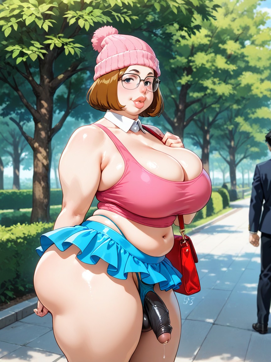 Solo Meg Griffin, She Has A Rounded, In The Park AI Gay Porn