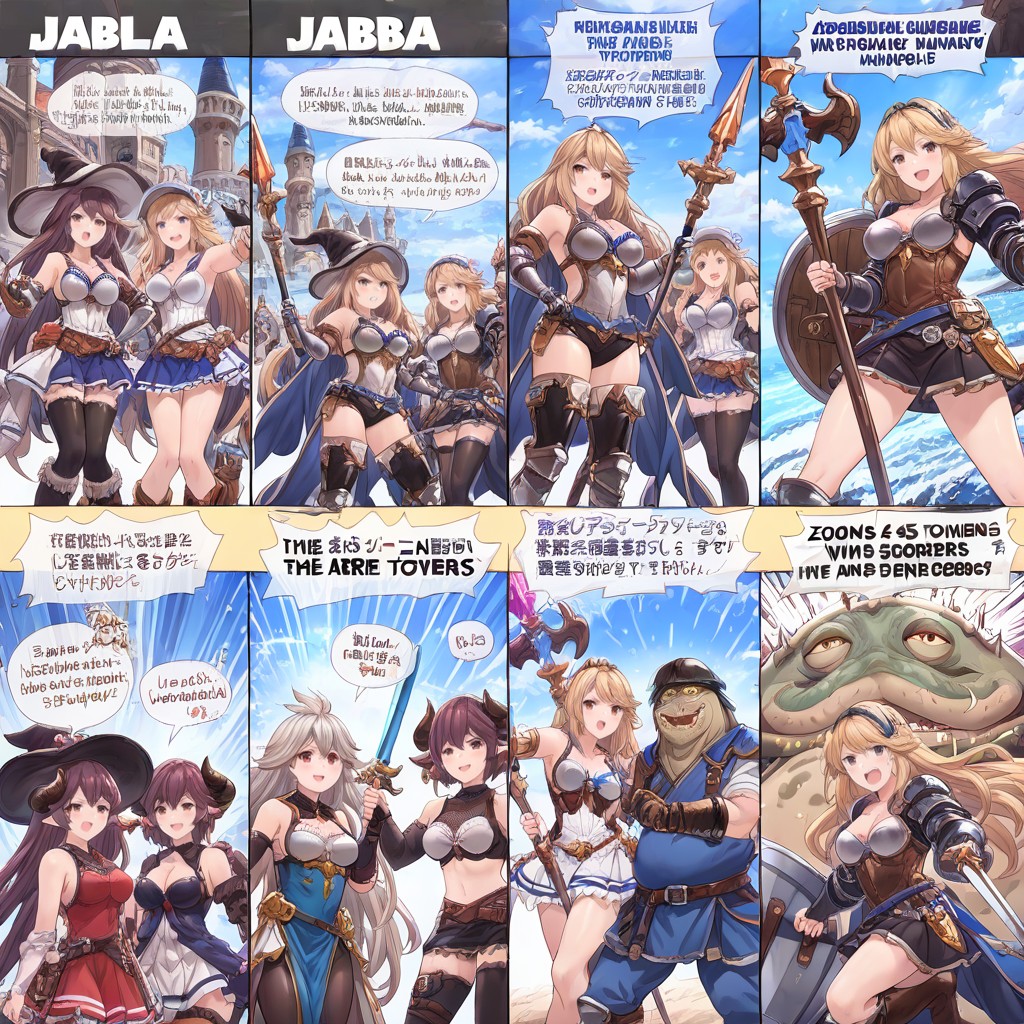 Female Metera From Granblue Fantasy Wearing Original Metera Granblue Fantasy Outfit, Battlefield, Comic Panels AI Gay Porn