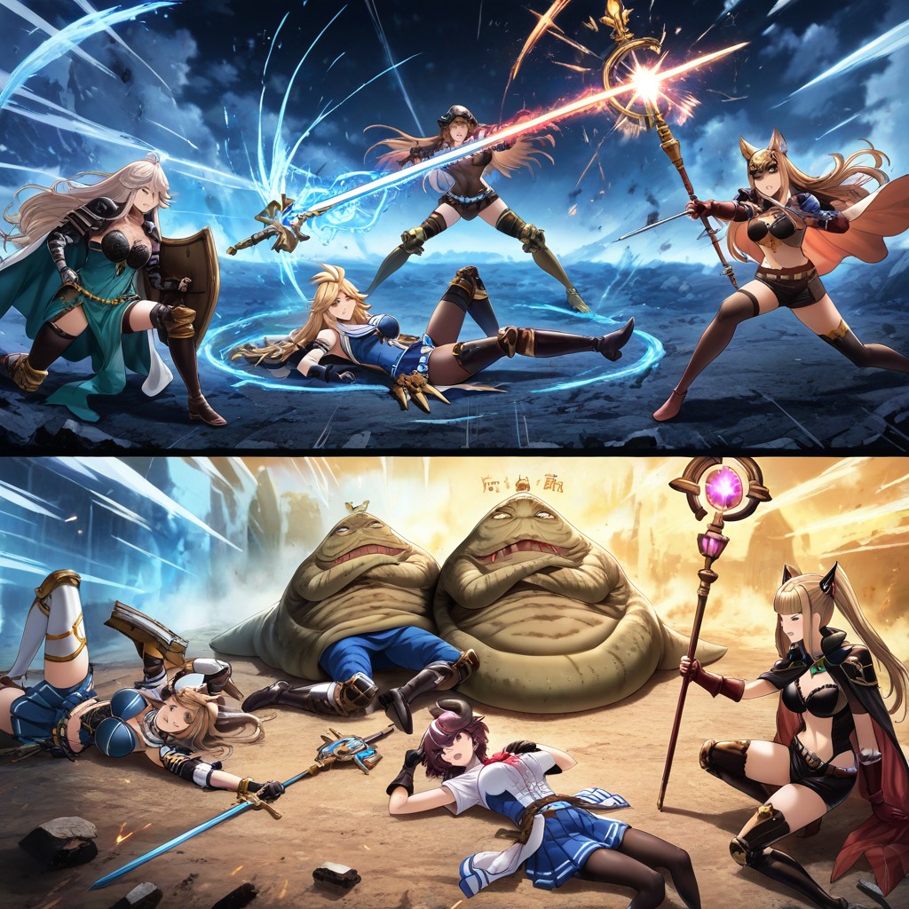 Zooey From Granblue Fantasy, Dynamic Combat, Metera Aiming With A Bow AI同性戀黃片