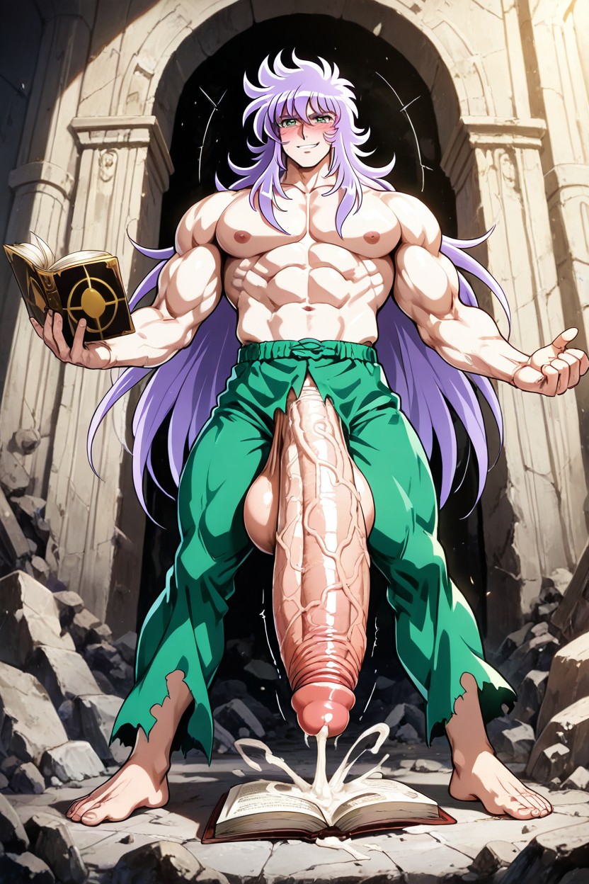 Moaning, Muscles, Green Eyes AI同性戀黃片