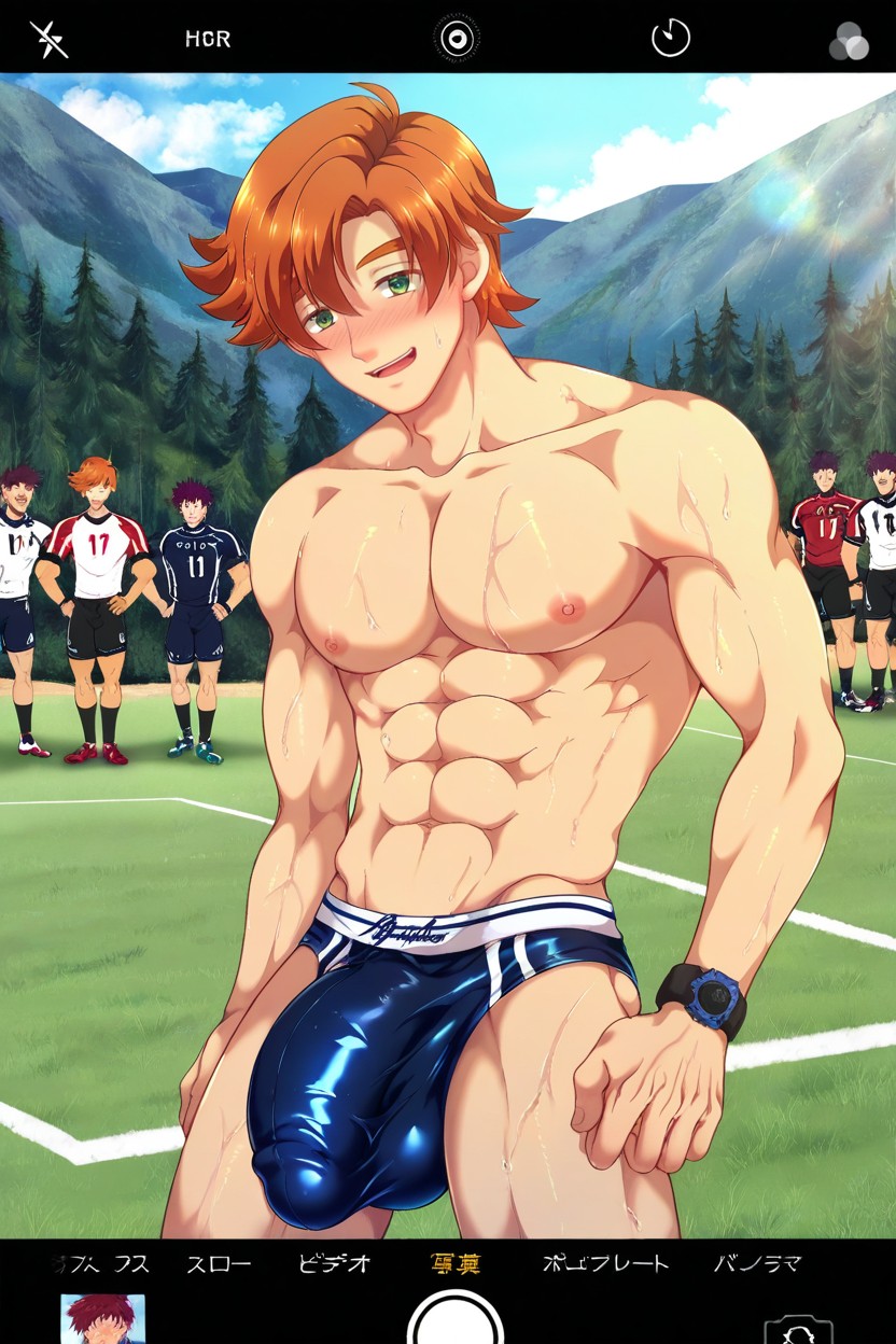 Men, Visible Outline, 粗大腿 AI同性戀黃片