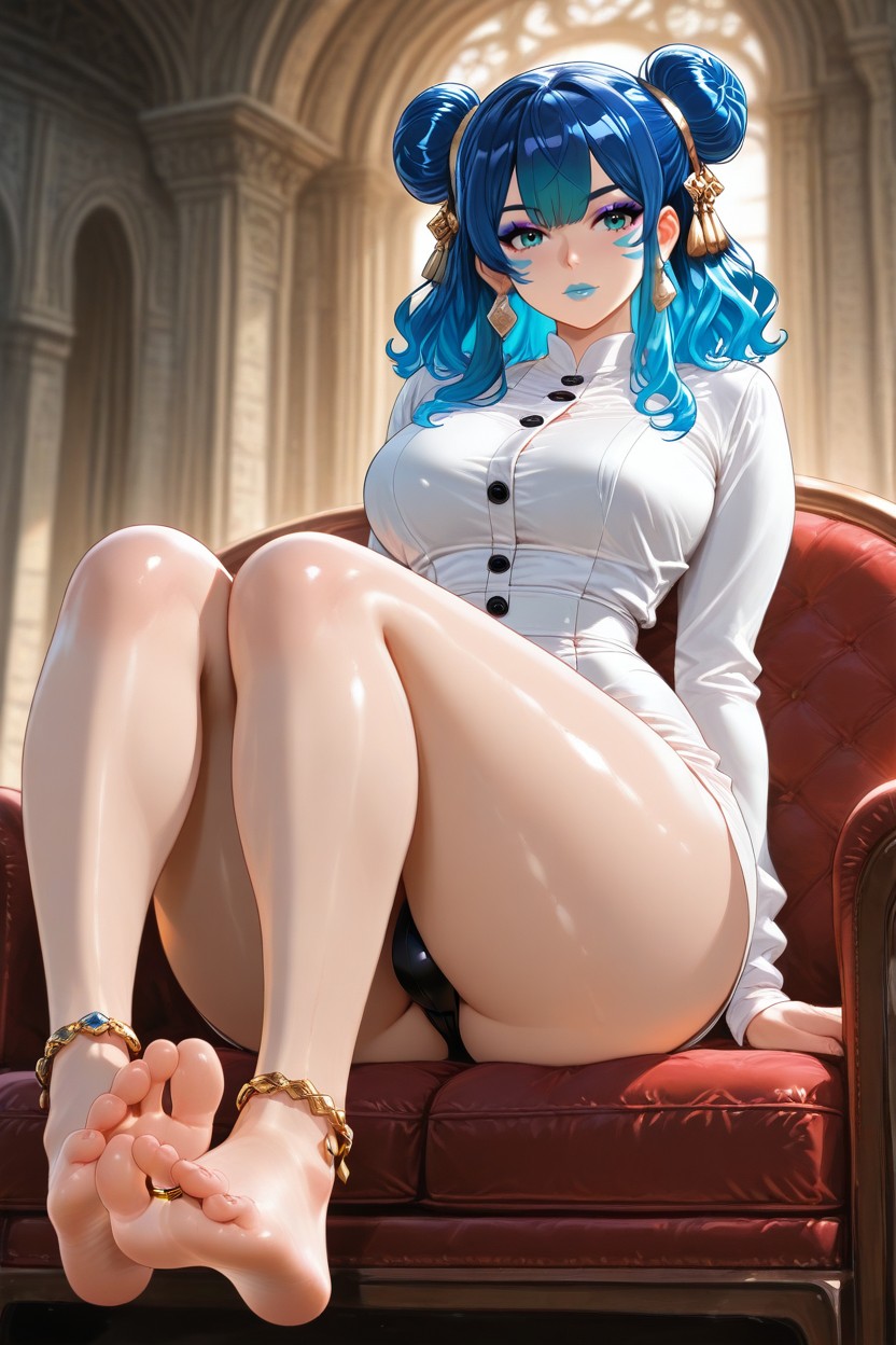 Detailed Clothes, Foot Chain, Detailed Soles AI同性戀黃片