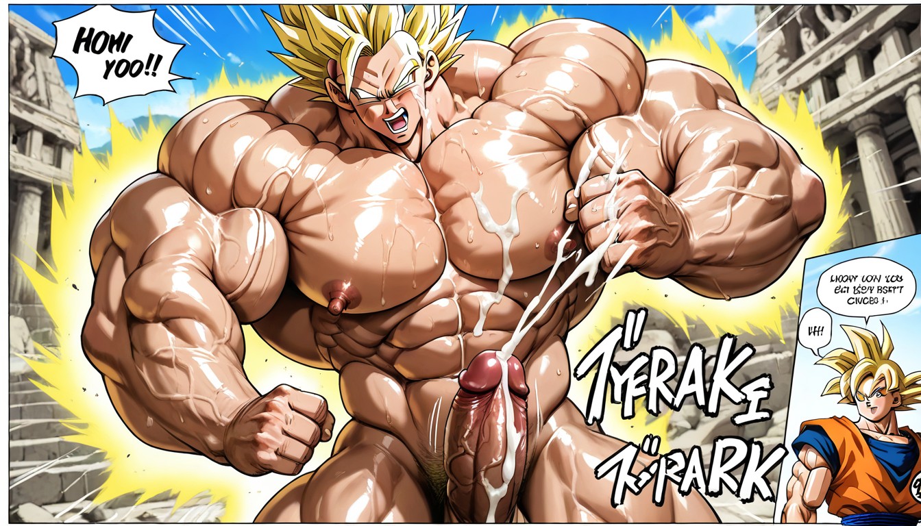 25+, Comic Panel, Big Cock Porno IA Gay